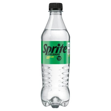 SPRITE Zero Sugar Napój gazowany o smaku cytrynowo-limonkowym 500 ml