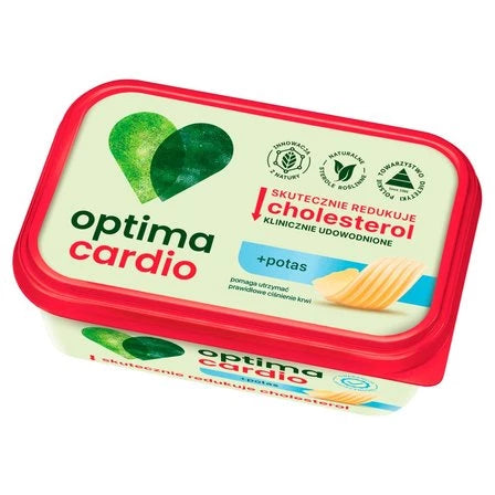 OPTIMA Cardio Tłuszcz roślinny do smarowania +potas 400 g