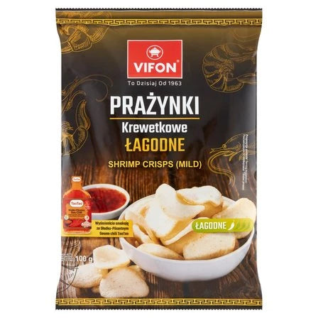 VIFON Prażynki krewetkowe łagodne 100 g