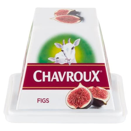 CHAVROUX Serek twarogowy z mleka koziego z figami 150 g