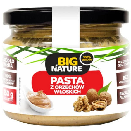 BIG NATURE Pasta z orzechów włoskich 250 g