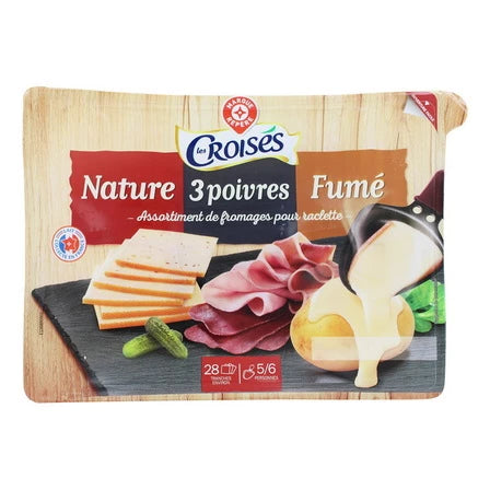 WIODĄCA MARKA Zestaw 3 serów do Raclette 700 g