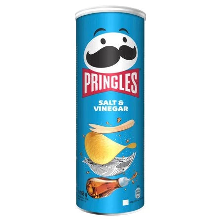 PRINGLES Salt & Vinegar Chrupki o smaku soli i octu 165 g