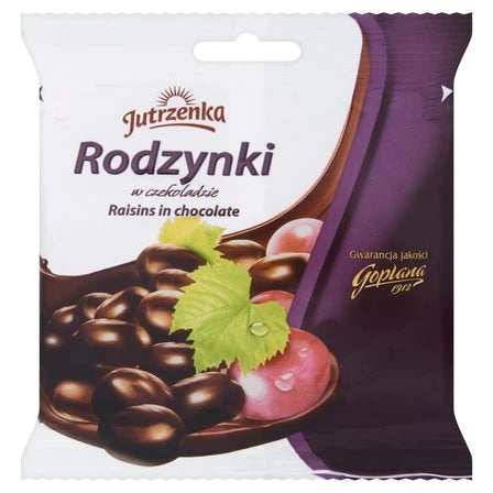 JUTRZENKA Rodzynki w czekoladzie 100 g