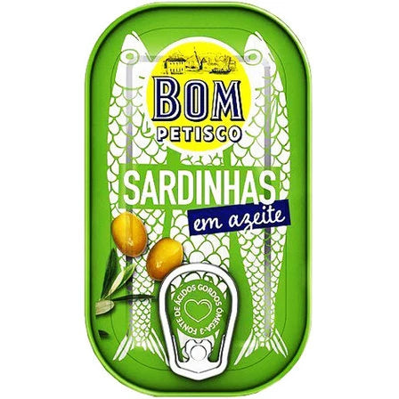 BOM PETISCO Sardynki w oliwie z oliwek 120 g / 84 g