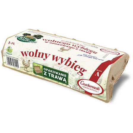 CZACHOROWSKI Jaja z wolnego wybiegu rozmiar M 10 szt.