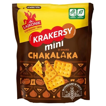 LAJKONIK Krakersy mini o smaku chakalaka 100 g