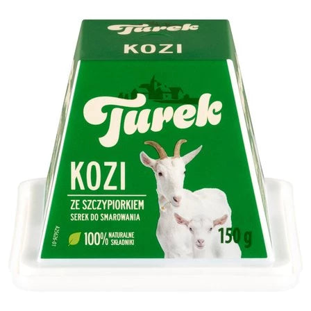 TUREK Kozi serek do smarowania ze szczypiorkiem 150 g