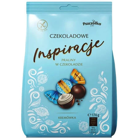 PSZCZÓŁKA Praliny czekoladowe Inspiracje Kremówka 174 g