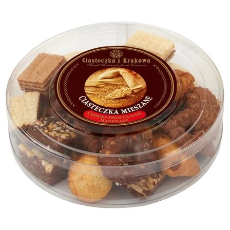 GROBSOL Ciasteczka mieszane mix koktajlowy 500 g