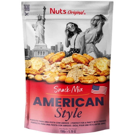 NUTS ORIGINAL Mix orzeszków ziemnych American Style 150 g
