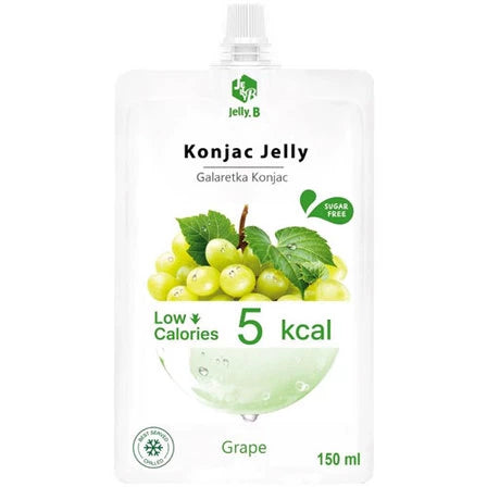 JELLY.B Galaretka konjac o smaku winogronowym 150 ml