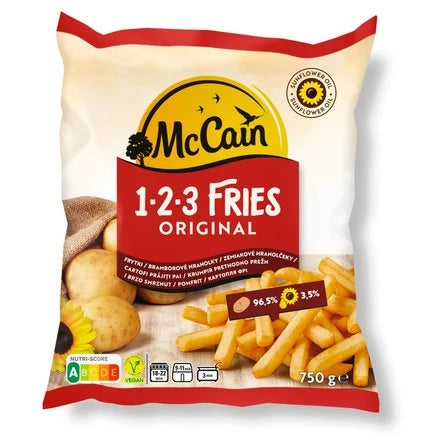 MCCAIN 1.2.3 Fries Original Frytki proste 750 g