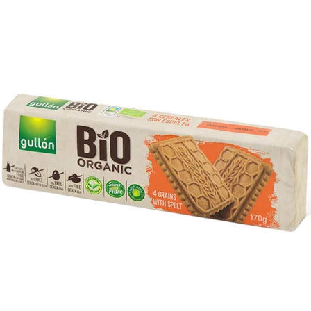 GULLÓN Ciastka 4 zboża Bio 170 g